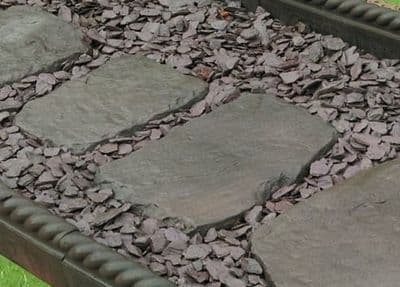 Tobishi Stepping Stones ( 5 Patterns ) Slate Grey