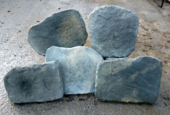 Tobishi Stepping Stones ( 5 Patterns ) Weathered Cream (1)