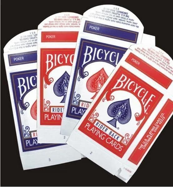 Bicycle Card Empty Box