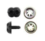 Trimits Animal/Dog Safety Noses Black 18mm 6 Pack