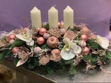 Glamorous Festive Table Centrepiece