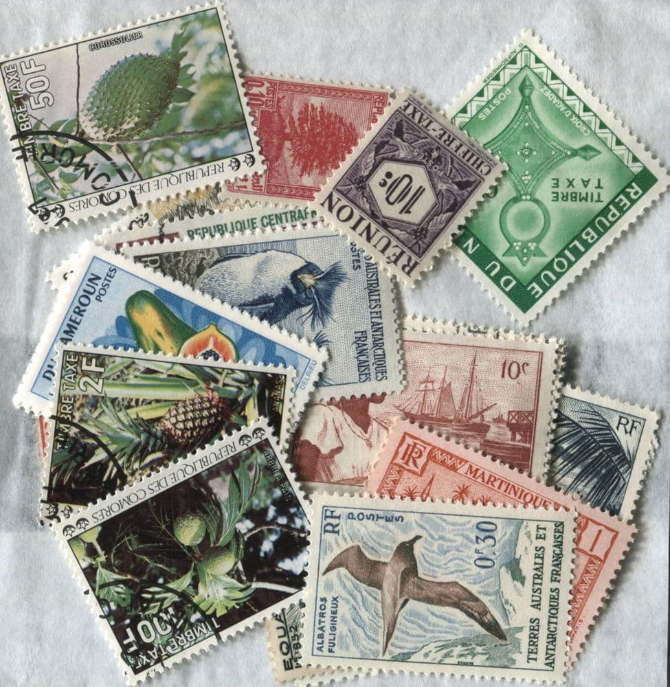 French Colonies 50 Stamps L137