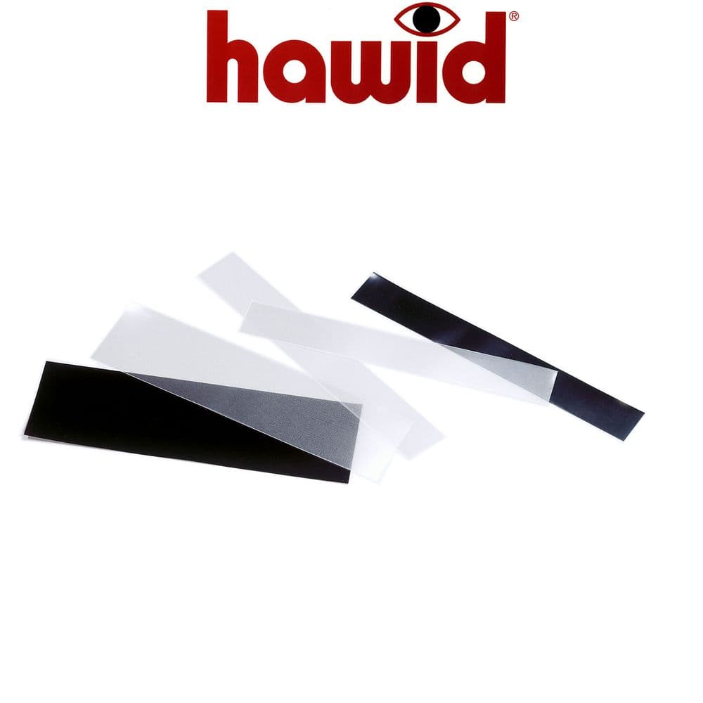 Hawid Stamp Mounts Black or Clear STRIPS