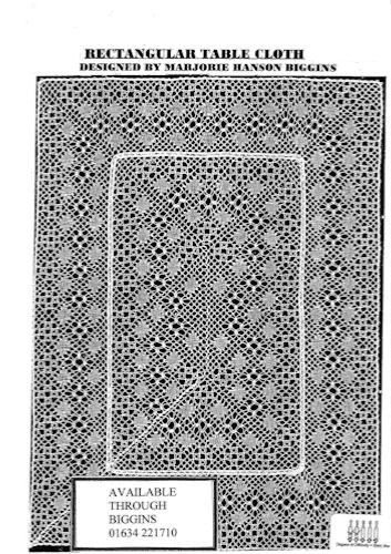 Biggins Table Cloth Booklet