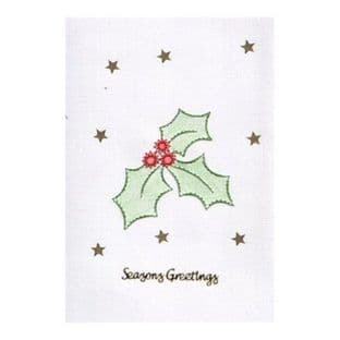 Christmas Card - Holly