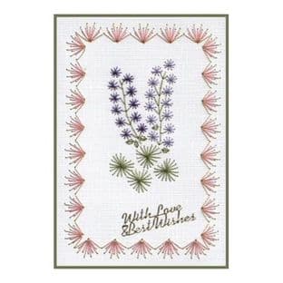 Flower Card - Lavender
