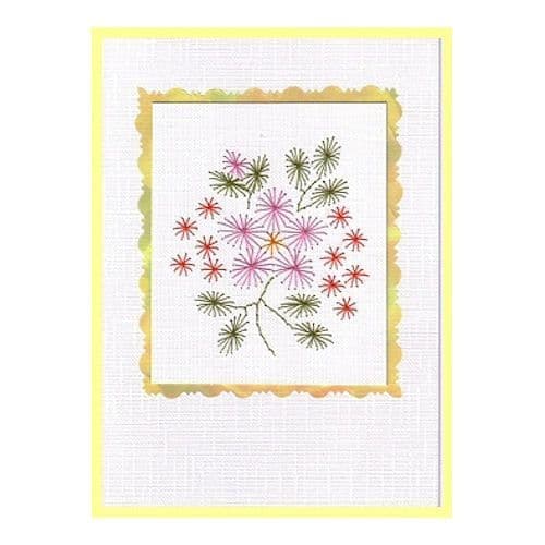 Flower Card - Rosa