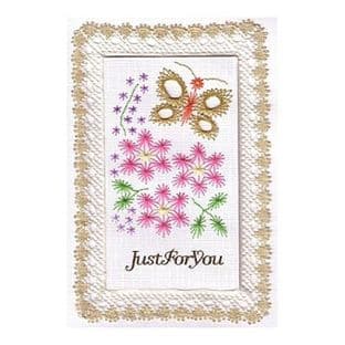 Lace Edged Cards - Lacewing