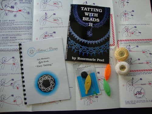 SILVER Tatting Kit