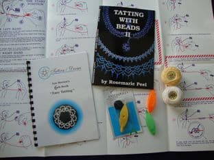 SILVER Tatting Kit