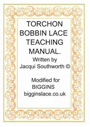 TORCHON BOBBIN LACE TEACHING MANUAL