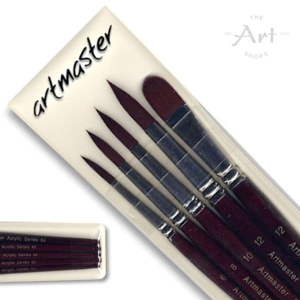 Artmaster Acrylic Brush Set One