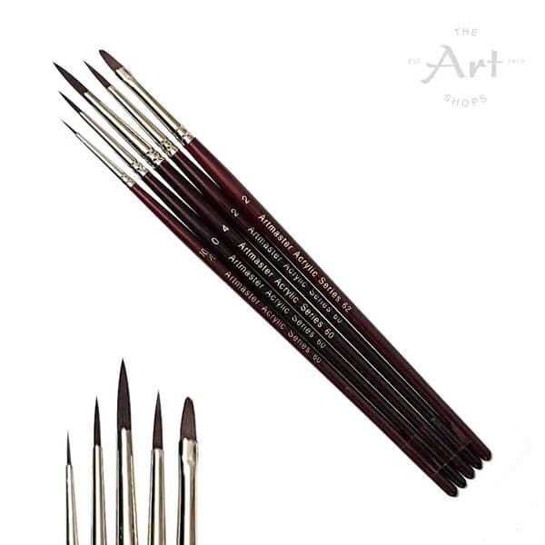 Artmaster Acrylic Brush Set Three