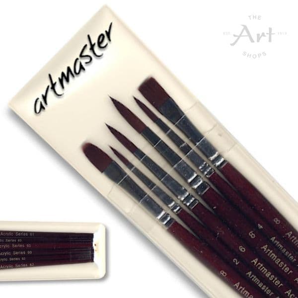 Artmaster Acrylic Brush Set Two