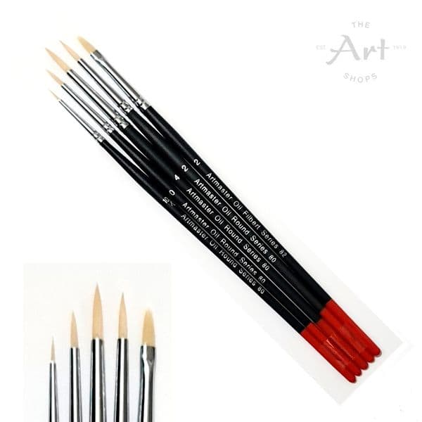 Artmaster Oil Brush Set Three