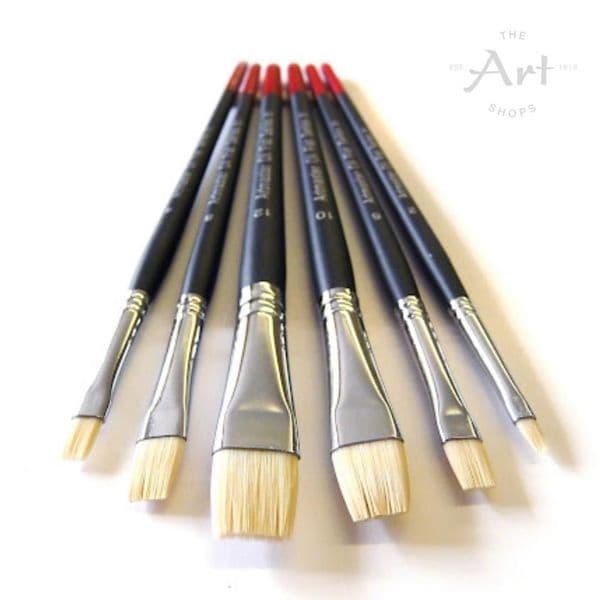 Artmaster Oil Paint Brushes Series Flat 81