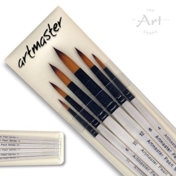 Artmaster Pearl Watercolour Brush Set 1