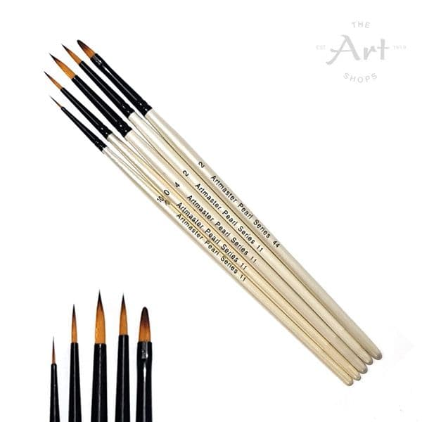 Artmaster Pearl Watercolour Brush Set 3