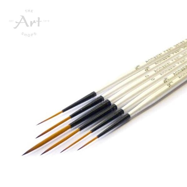 Artmaster Watercolour Brushes Rigger Pearl Series 55