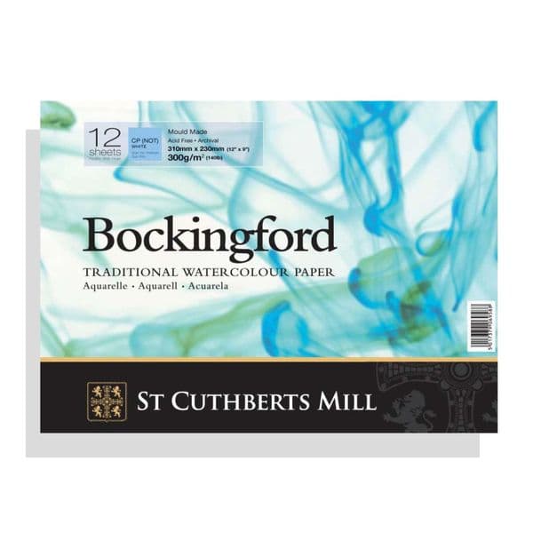 Bockingford Watercolour Pads & Blocks 300gsm (140lb) NOT/CP Surface