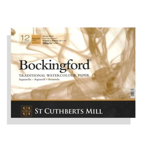 Bockingford Watercolour Pads & Blocks 300gsm (140lb) ROUGH Surface