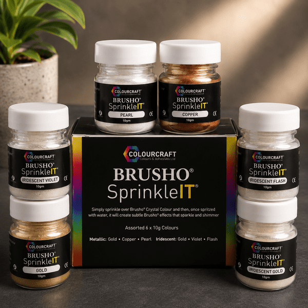 Brusho SpinkleIT set of 6 Colours