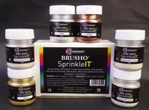 Brusho SpinkleIT set of 6 Colours