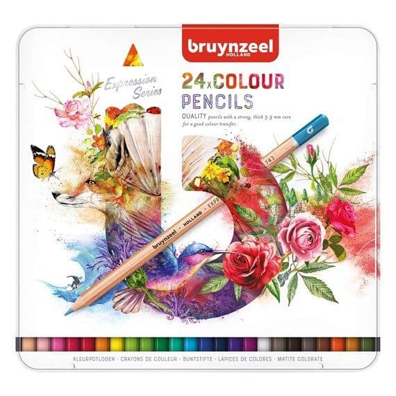 Bruynzeel Expression Series Colour Pencils Set 24
