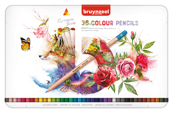 Bruynzeel Expression Series Coloured Pencils Set 36