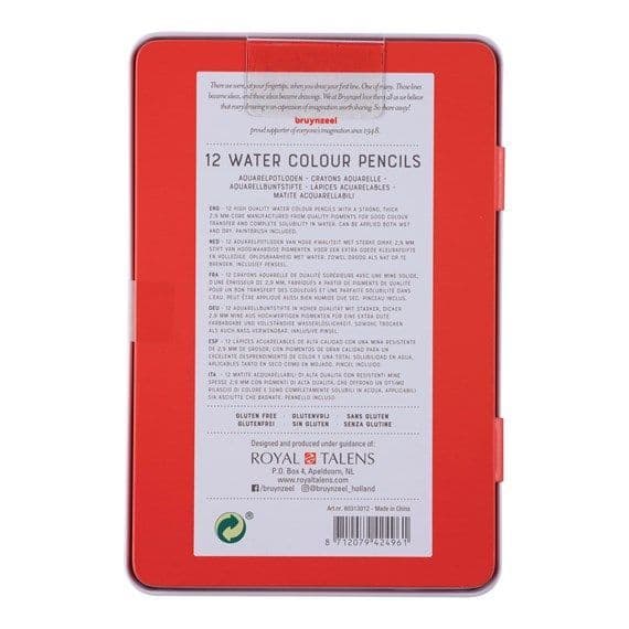 Bruynzeel Expression Series Watercolour Pencils Set 12