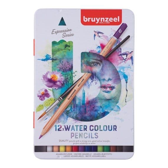 Bruynzeel Expression Series Watercolour Pencils Set 12