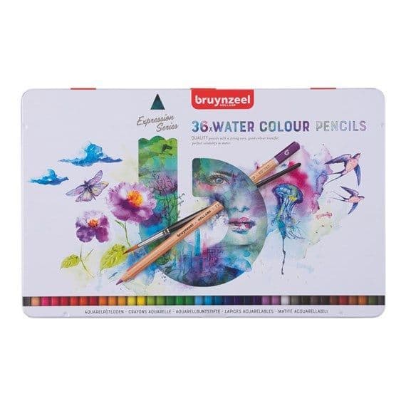 Bruynzeel Expression Series Watercolour Pencils Set 36