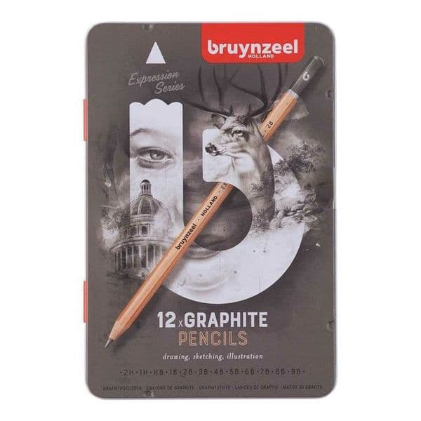 Bruynzeel  Graphite Pencil Tin Set