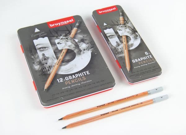 Bruynzeel Graphite Pencil Tin Set