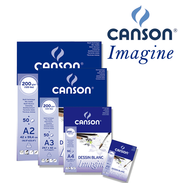 Canson Imagine Mixed Media Pads 200gsm