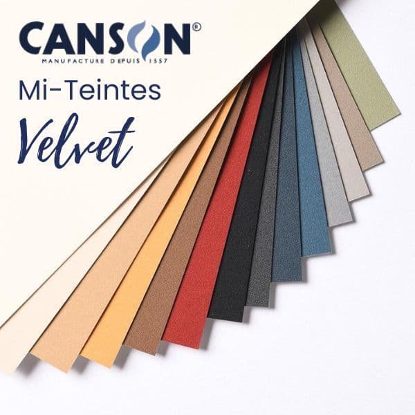 Canson Velvet Pastel Paper Packs