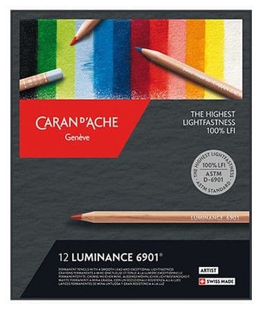 Caran D'Ache Luminance Pencil Set of 12