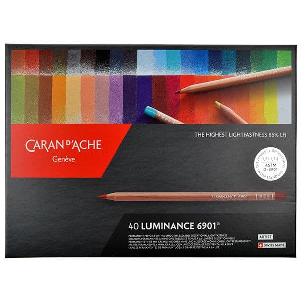 Caran D'Ache Luminance Pencil Set of 40