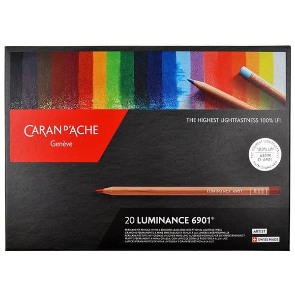 Caran D'Ache Luminance Pencils Set of 20