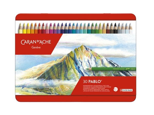 Caran D'Ache Pablo Permanenet Pencils Set of 30
