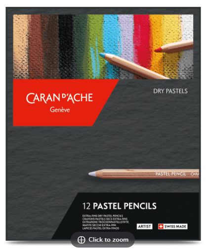 Caran D'Ache Pastel Pencil Set of 12