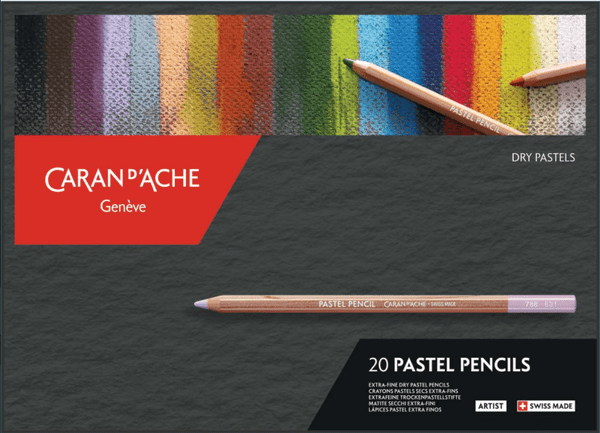 Caran D'Ache Pastel Pencil Set of 20