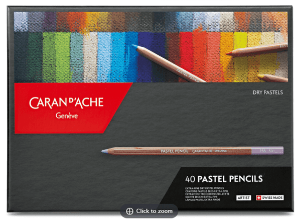 Caran D'Ache Pastel Pencil Set of 40
