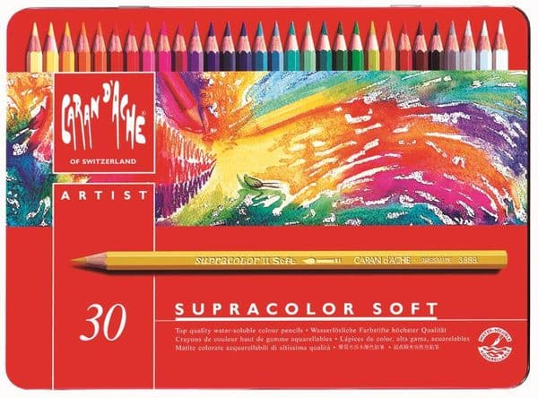 Caran D'Ache Supracolor Watercolour Pencils Set of 30