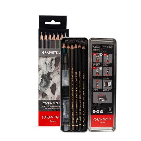 Caran D'Ache Technalo Pencil Tin Set