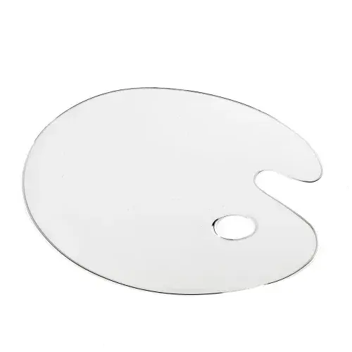 Clear Kidney Shape Painting Palette