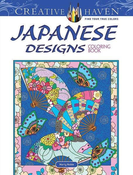 Creative Haven Japanese Designs Coloring Book