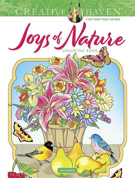 Creative Haven Joys of Nature Coloring Book
