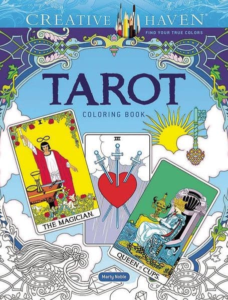 Creative Haven Tarot Coloring Book