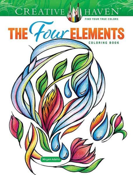 Creative Haven The Four Elements Coloring Book